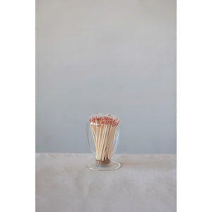 Glass Match Holder