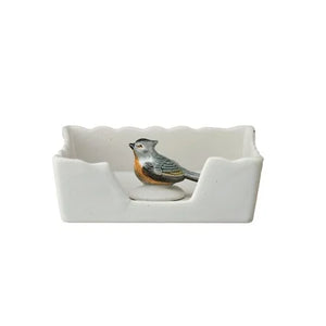 Stoneware Napkin Holder