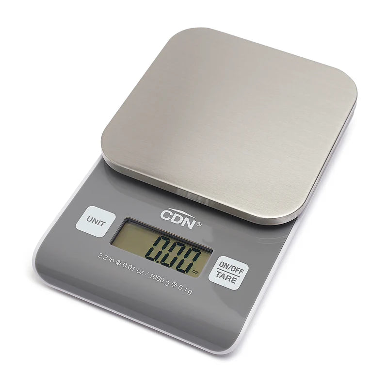 CDN Digital High Precision Scale - 2lb, Gray