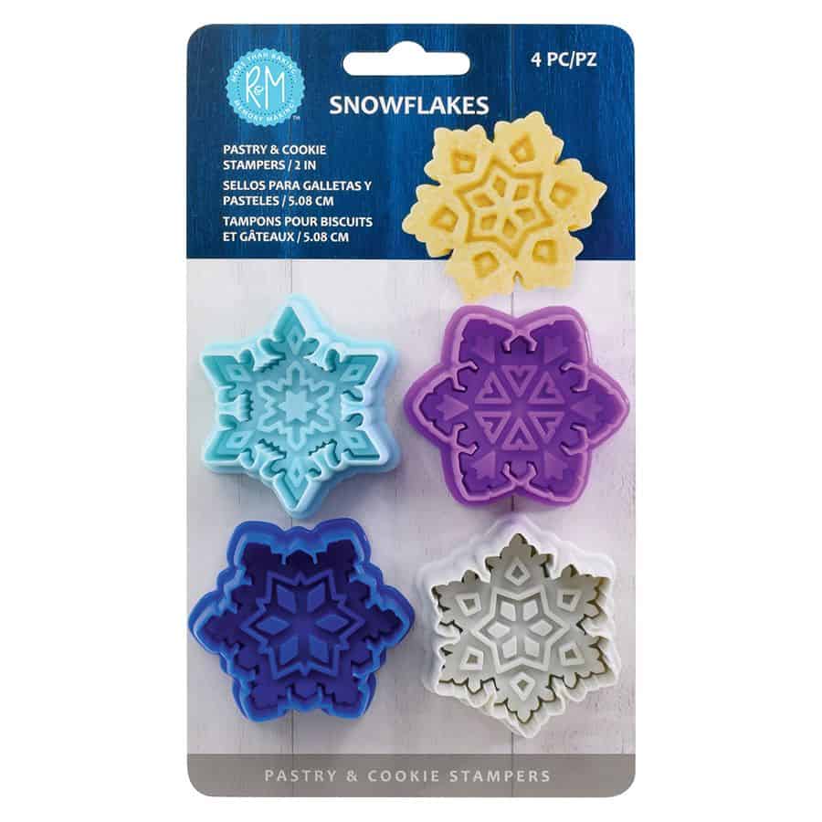 Snowflake Stampers - 4 PC