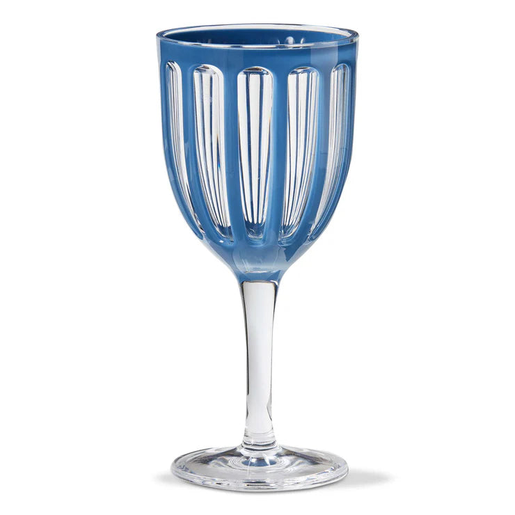 Villa Acrylic Drinkware, Denim Blue