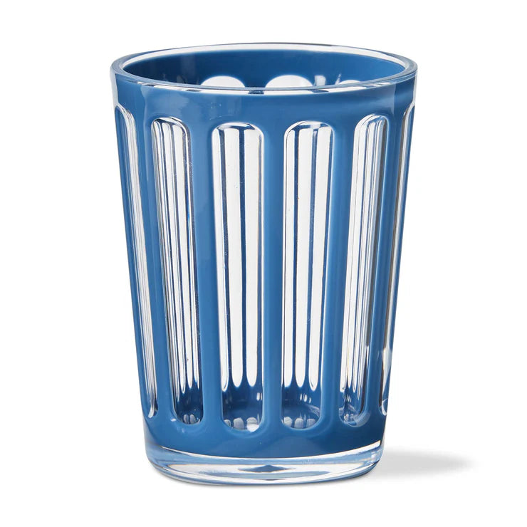 Villa Acrylic Drinkware, Denim Blue