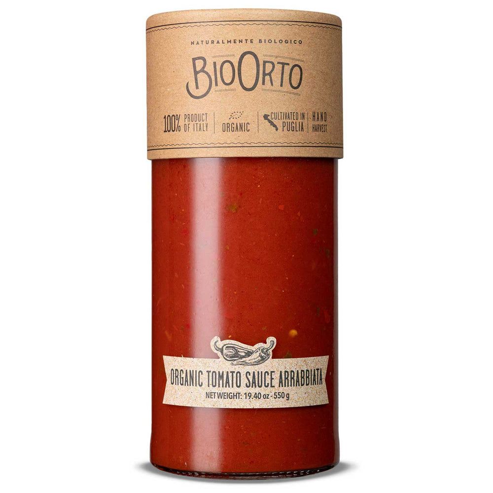 Bio Orto Organic Arrabiata Sauce, 550 gr