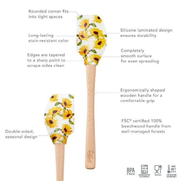 Tovolo Spatulart, Sunflower Field