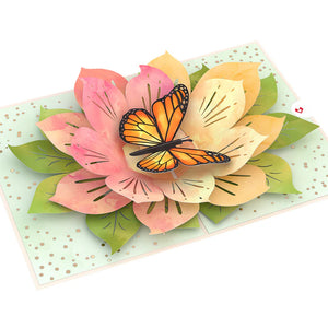 Lovepop Monarch Butterfly Bloom Pop-Up Card