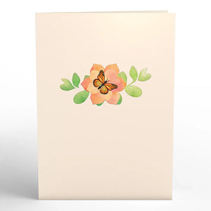 Lovepop Monarch Butterfly Bloom Pop-Up Card