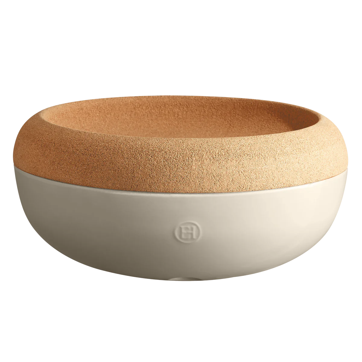 Emile Henry Large Storage Bowl, Clay