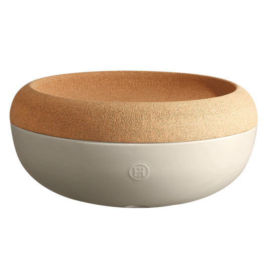 Emile Henry Large Storage Bowl, Clay
