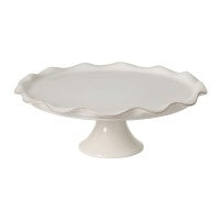 Casafina Cook & Host Large Footed Plate, White