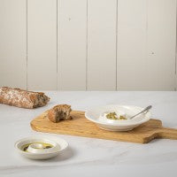 Casafina Cook & Host Small Spiral Appetizer Dish, White