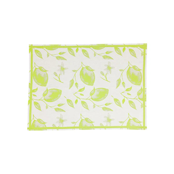 Strofinaccio Lemons Dish Towels, Set Of 2