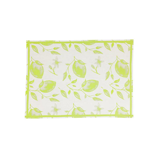 Strofinaccio Lemons Dish Towels, Set Of 2