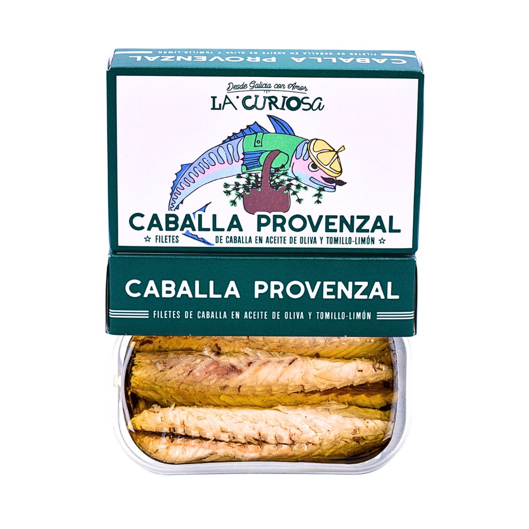 La Curiosa Tinned Fish Mackerel Fillets with Lemon Thyme