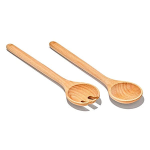 OXO Beechwood Salad Servers, 2 Piece Set