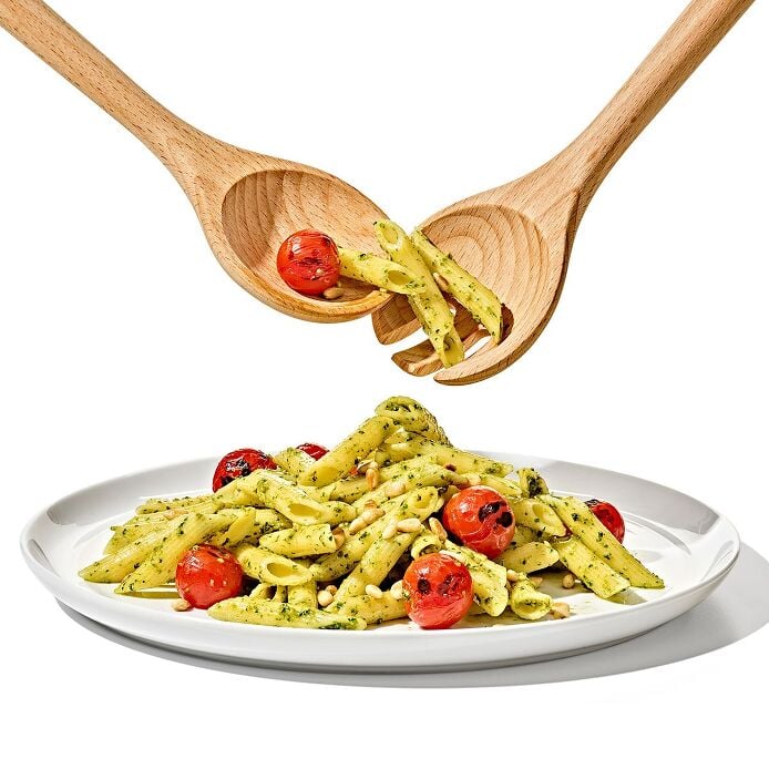 OXO Beechwood Salad Servers, 2 Piece Set