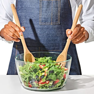 OXO Beechwood Salad Servers, 2 Piece Set