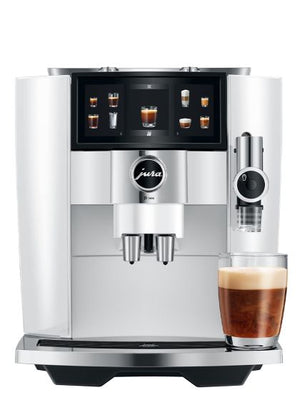 Jura J8 Twin Coffee Machine, Diamond White