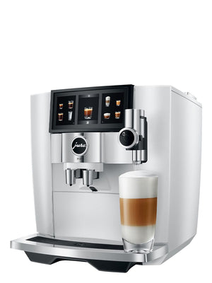 Jura J8 Twin Coffee Machine, Diamond White
