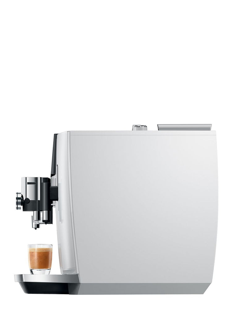 Jura J8 Twin Coffee Machine, Diamond White
