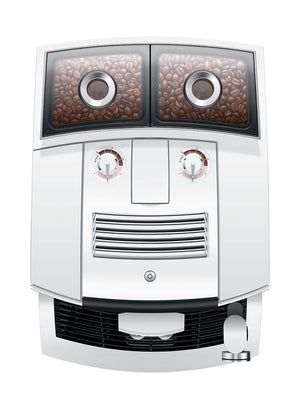 Jura J8 Twin Coffee Machine, Diamond White