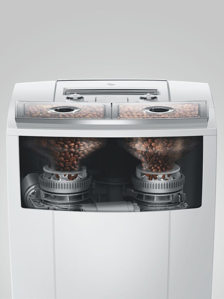 Jura J8 Twin Coffee Machine, Diamond White
