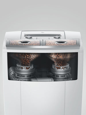 Jura J8 Twin Coffee Machine, Diamond White
