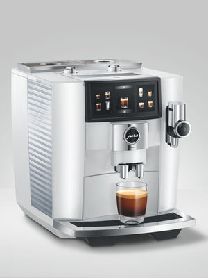 Jura J8 Twin Coffee Machine, Diamond White