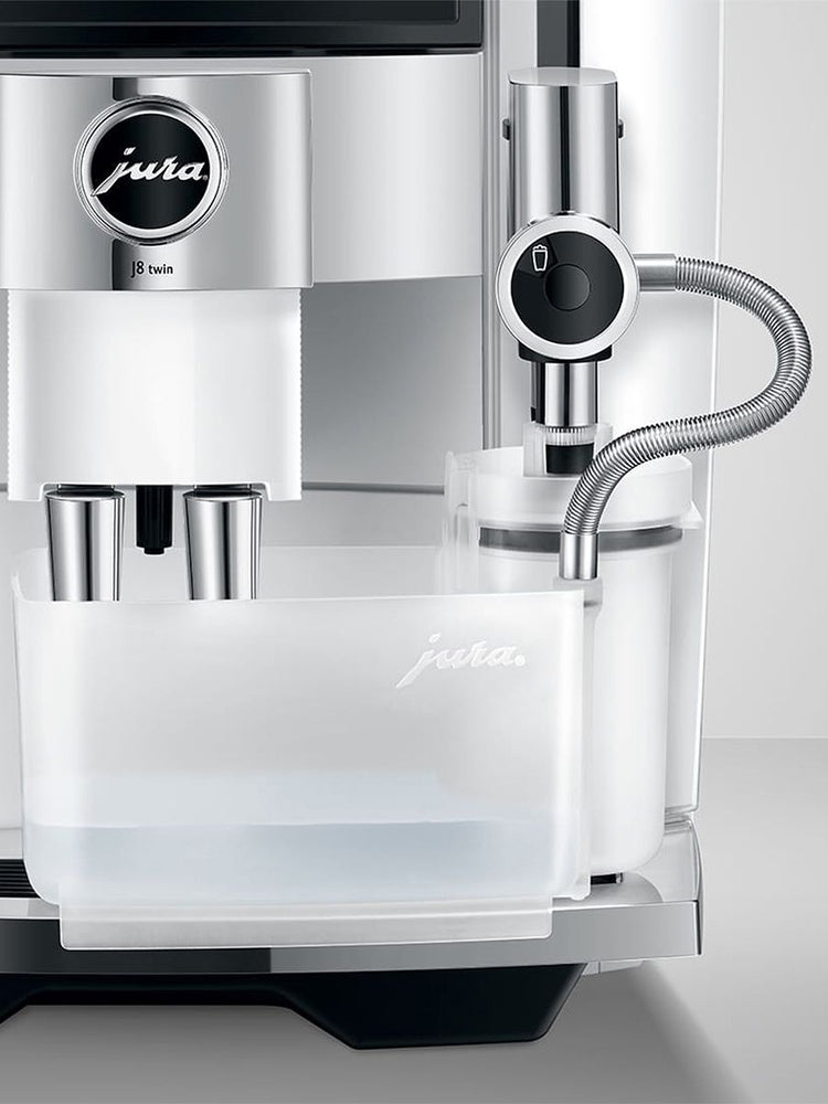 Jura J8 Twin Coffee Machine, Diamond White