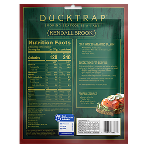 Ducktrap Smoked Salmon, 4 oz