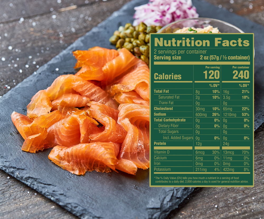 Ducktrap Smoked Salmon, 4 oz
