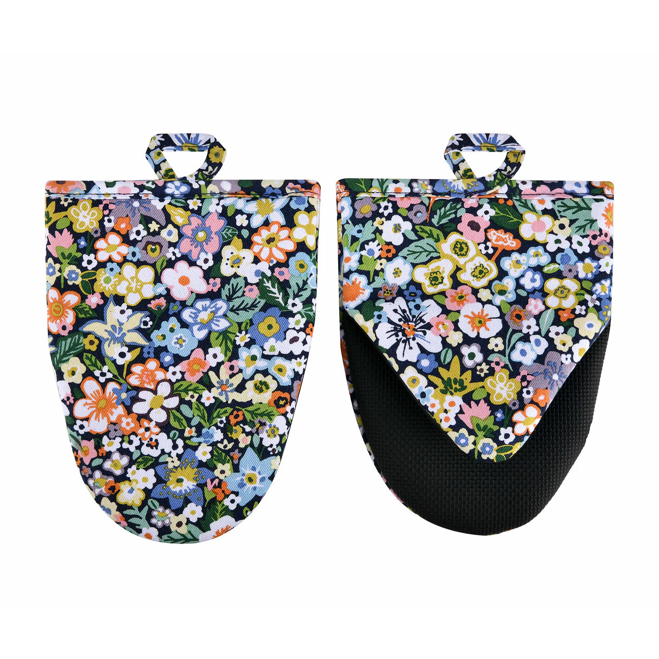 Confetti Floral Grabber Mitt, Set of 2