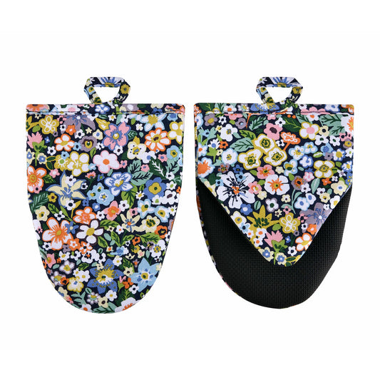 Confetti Floral Grabber Mitt, Set of 2