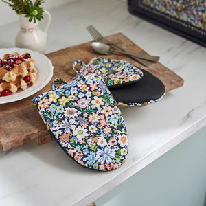 Confetti Floral Grabber Mitt, Set of 2