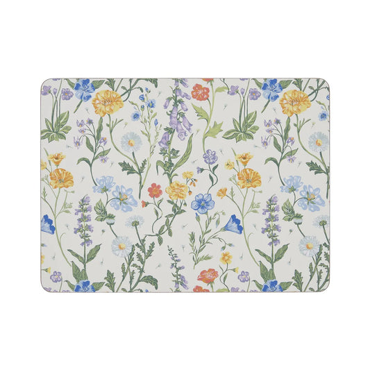 Cottage Garden Cork Placemat, Set of 4