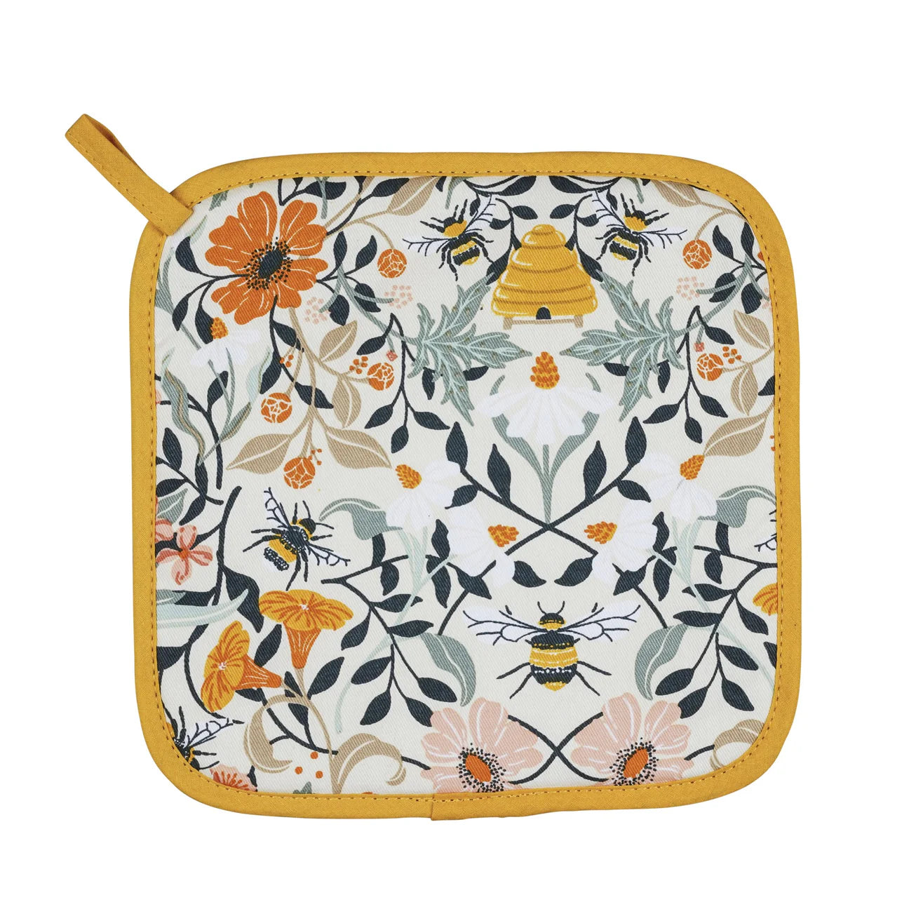 Bee Bloom Potholder