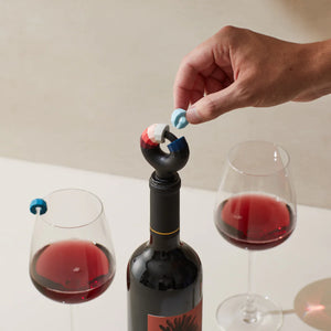 Rabbit Wine Charms Bottle Stopper