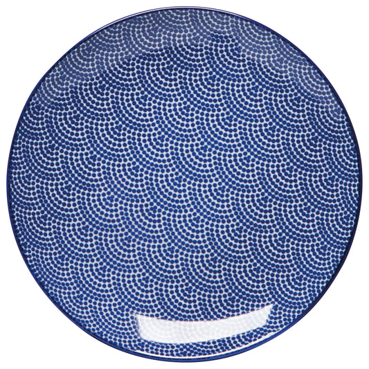 Blue Wave Appetizer Plate