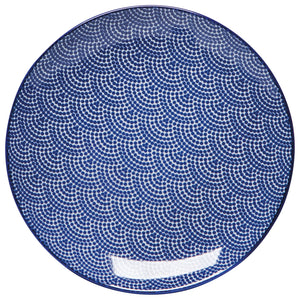 Blue Wave Appetizer Plate
