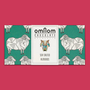 OmNom Sea Salted Almonds + Milk, 60g