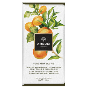 Amedei Toscano Blond Frutti 63%, 50g