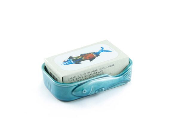 Jose Gourmet Fish Ceramic Blue Jade