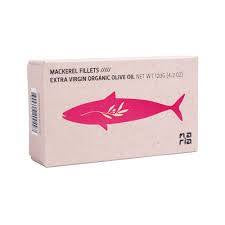 Maria Organic Spiced Mackerel Fillets in Extra Virgin Organic Olive Oil