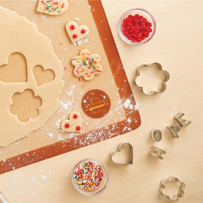 Mrs. Anderson's Baking Heart Cutter with Storage Container, Set of 5
