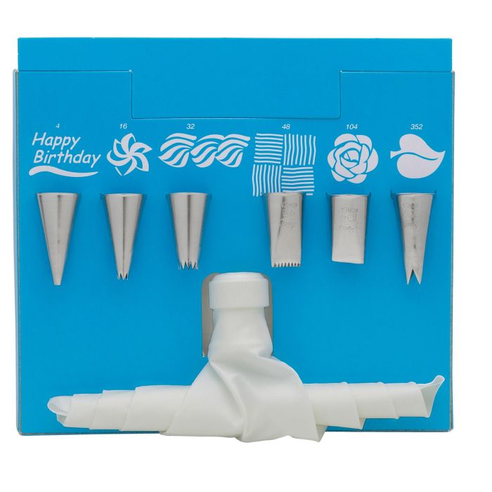 Ateco 8 Piece Cake Decorating Set