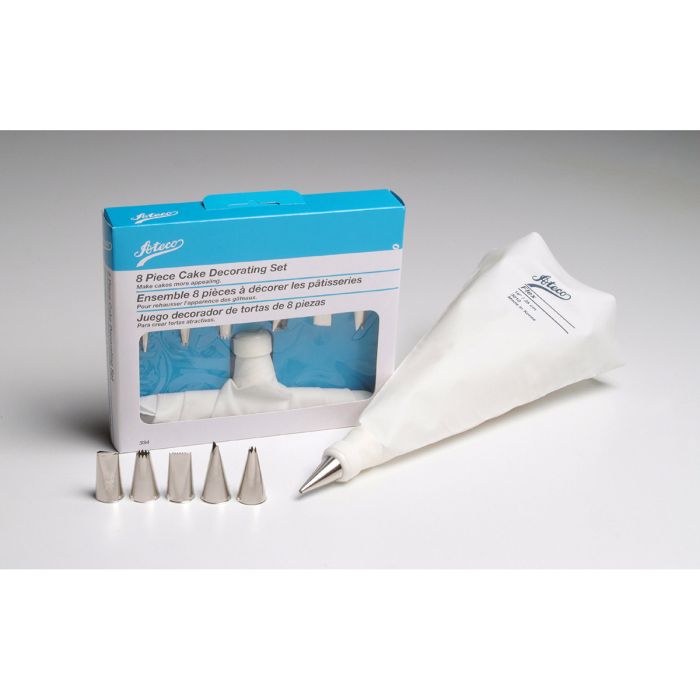 Ateco 8 Piece Cake Decorating Set