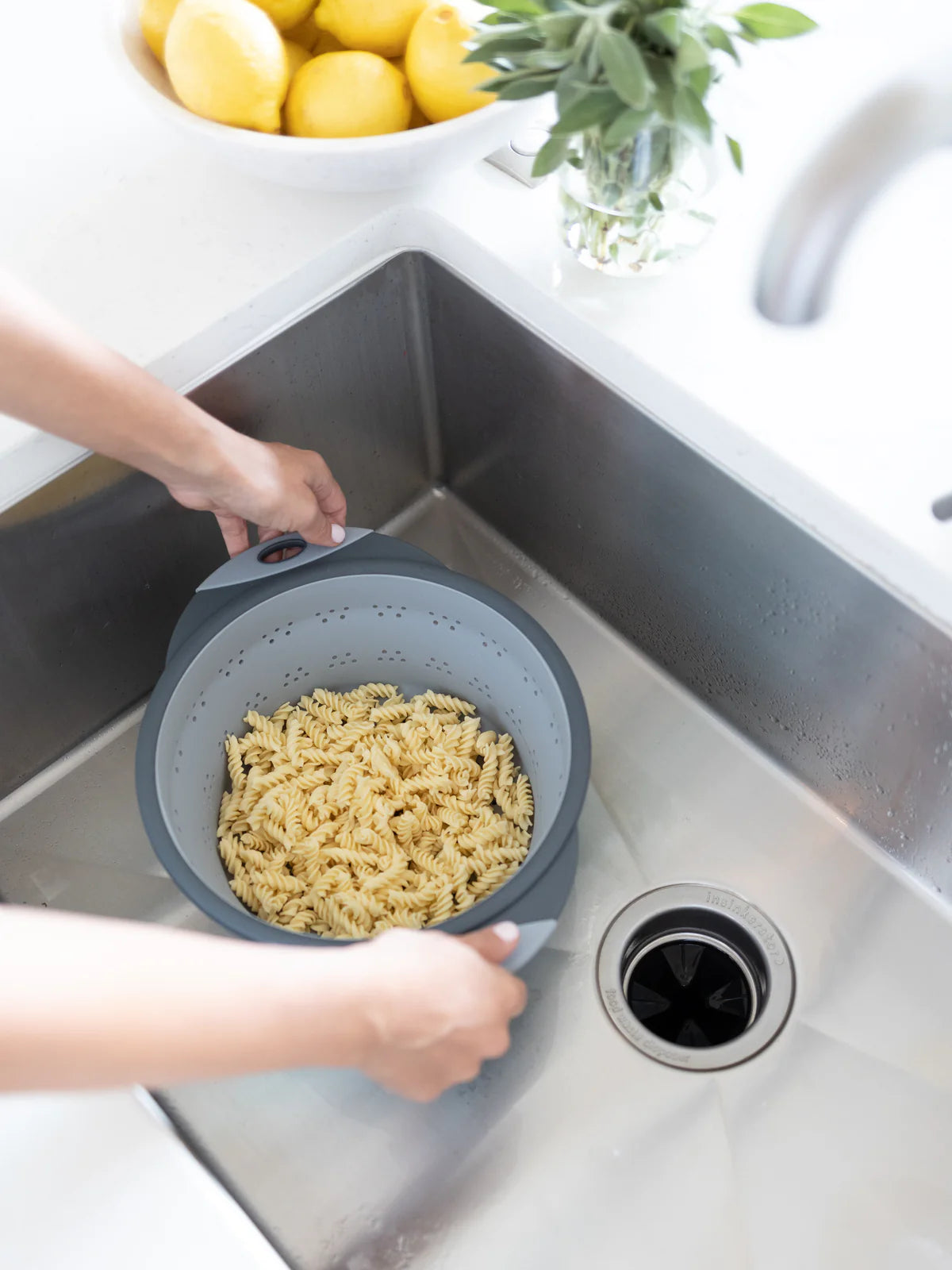 Dexas Silicone Colander, 10”