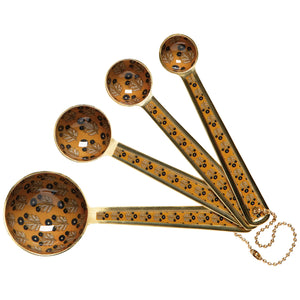 Zest Enameled Measuring Spoons, Set of 4