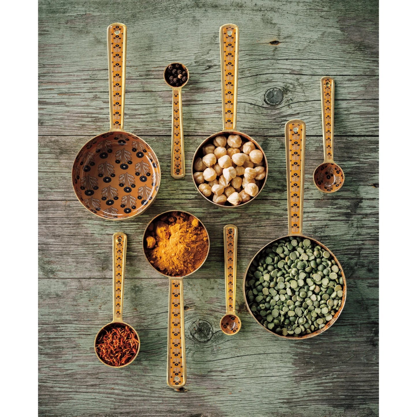 Zest Enameled Measuring Cups, Set of 4