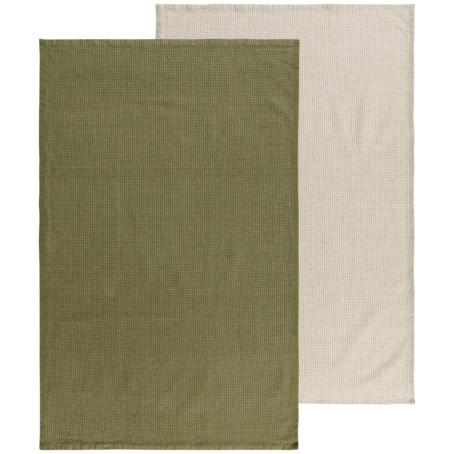 Olive Branch Dash Hand Towels, Set of 2