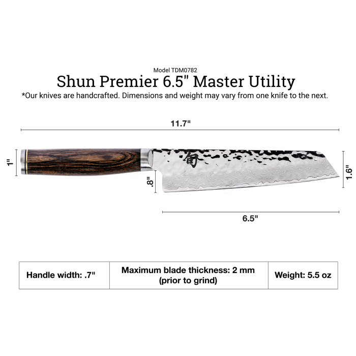 Shun Premier Master Utility, 6.5"